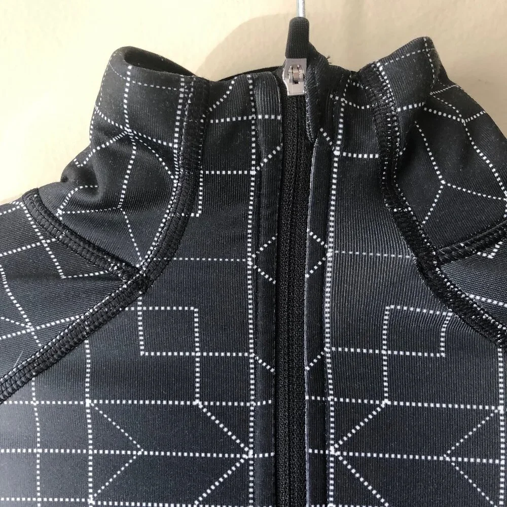 Nike | Pro Black & Yellow 1/2 Zip Pullover - Picture 3 of 6